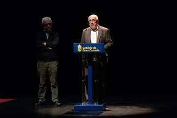 Paco Ibañez llena el Teatro Cuyás (Foto TA)